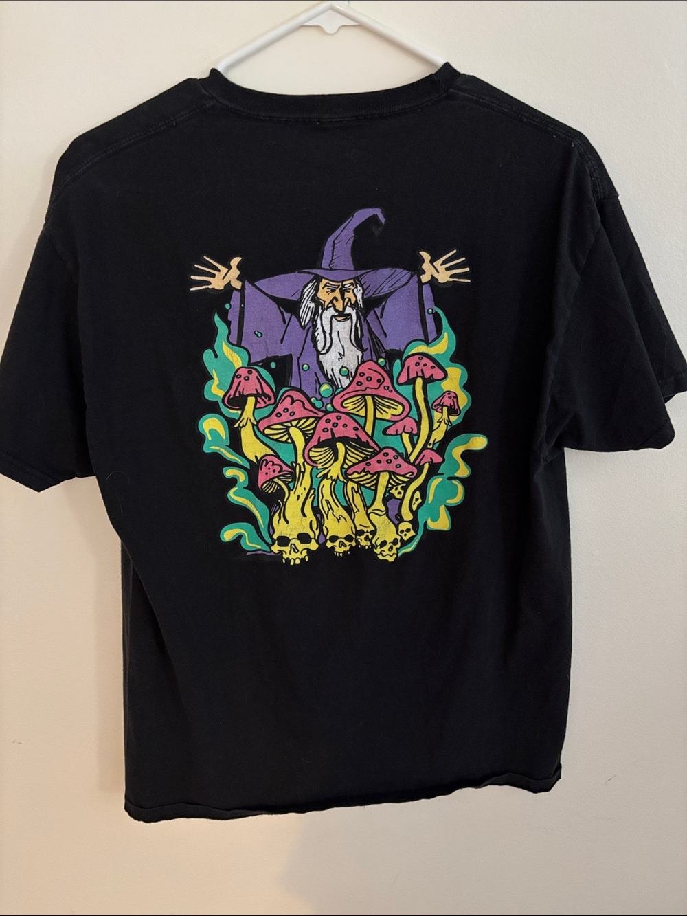 Wizard & Mushroom Graphic Tee